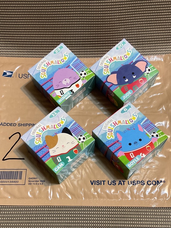 Squishmallows Other - Original Squishmallows Kids Toy - Assorted Blue, Purple, Pink, Cream#2